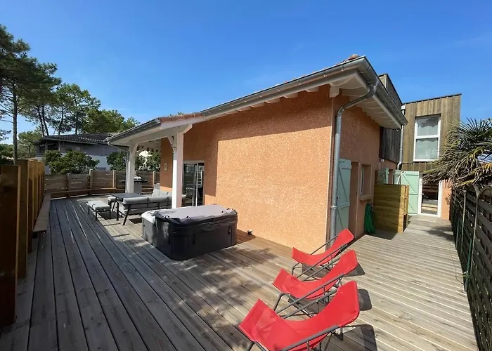 Villa Sur La Dune Moliets, 12 People, Beach, Golf