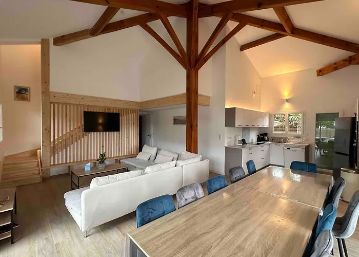 Villa Sur La Dune Moliets, 12 People, Beach, Golf